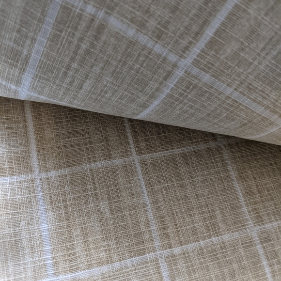 Table runner 14" x 72" Beige Tan By Fieldcrest 100% Cotton - Picture 3 of 4